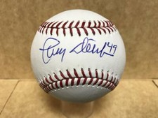 LARRY DIERKER HOUSTON ASTROS SIGNED M.L. BASEBALL W/ COA 