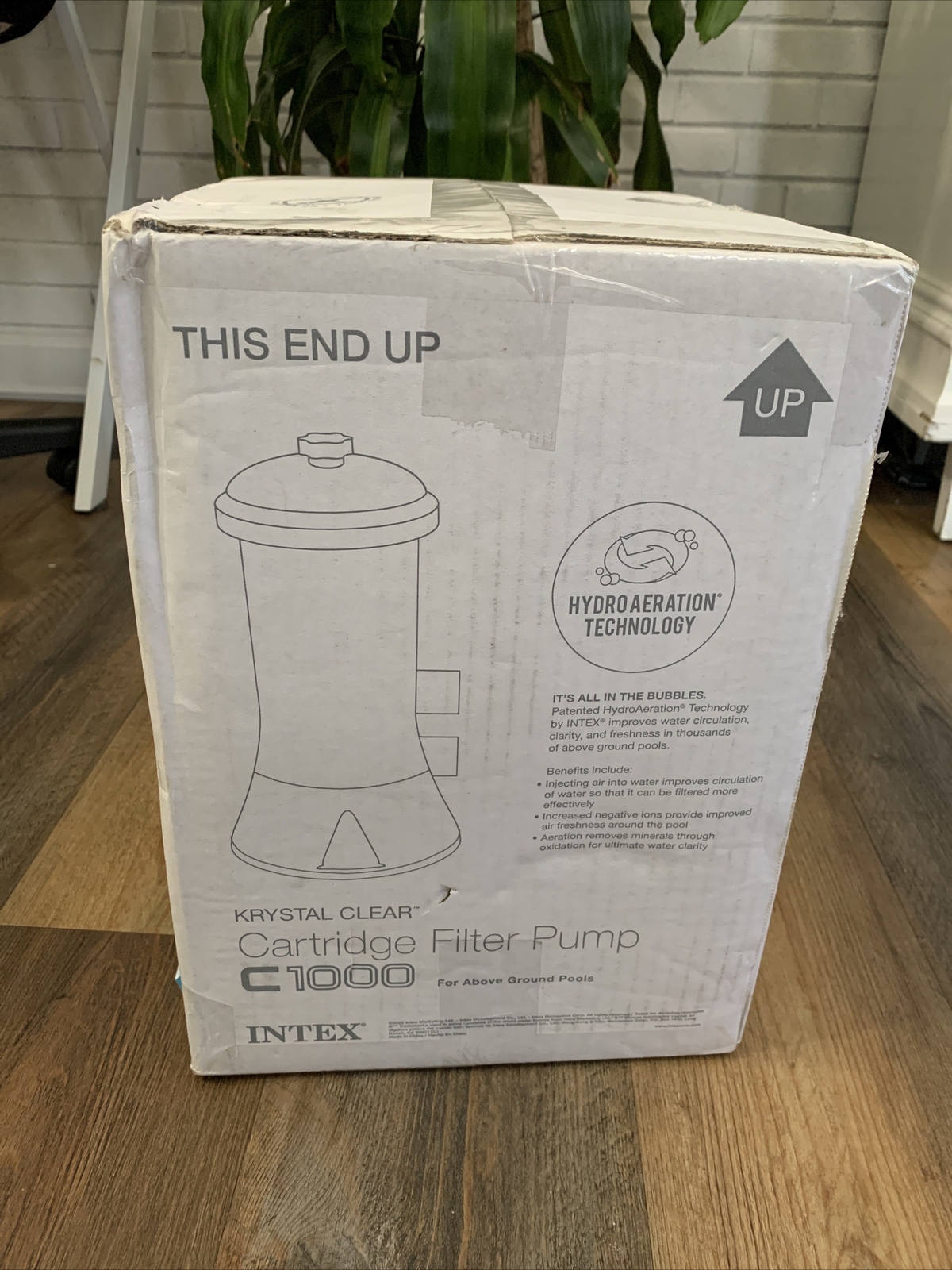 Intex Krystal Clear Pool Filter Cartridge Filter Pump C1000 New In