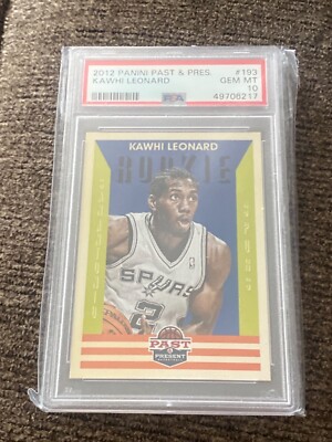 その他 Kawhi RC Past&Present PSA10 Kawhi Leonard 2012 past present #193 psa 10 | eBay