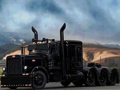 ピータービルト 389 ウィズ　ウィルソンロードブルートフラットベッドトレーラー 1/64 Vetter Trucking Peterbilt 389 36