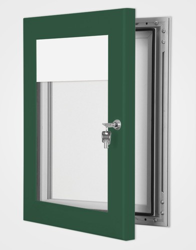 Menü Leuchtkasten mit Header, LED beleuchtet, abschließbar, magnetisches Werbedisplay - Bild 18 von 22