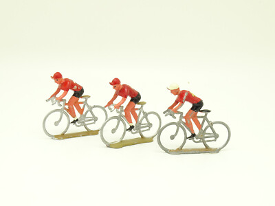 Lot De 3 Coureurs Cyclistes Tour De France – Alu Salza 1/32, Suisse