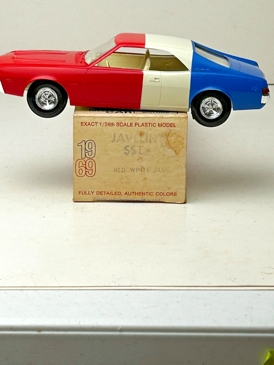 Jo-Han 1969 AMC Javelin SST Promo Car with Original Box, Red to