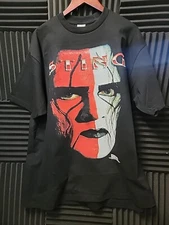 "MODERN" WCW STING WORLD CHAMPION BIG FACE T SHIRT