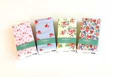 4 PACKS de TISSUS DE POCHE CATH KIDSTON roses bleu vert rose multi