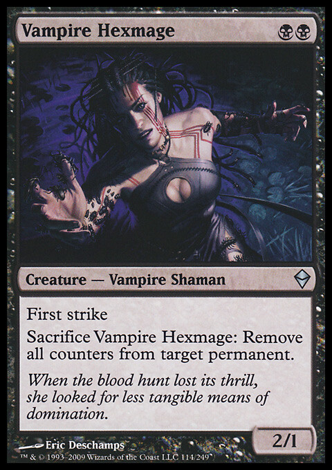 MTG Magic the Gathering Vampire Hexmage (114/280) Zendikar LP