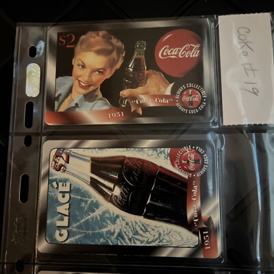 Vtg. COCA COLA 1995 $2 WW11 (8) Collectable Phone Cards Sprint RARE 40's, 50's | eBay Vtg. COCA COLA 1995 $2 WW11 (8) Collectable Phone Cards Sprint RARE 40's, 50's | eBay