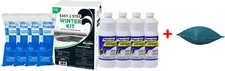 Swimming Pool Winter Kit Powder & Liquid 40,000 Gallon with 4'x4' Air Pillow *