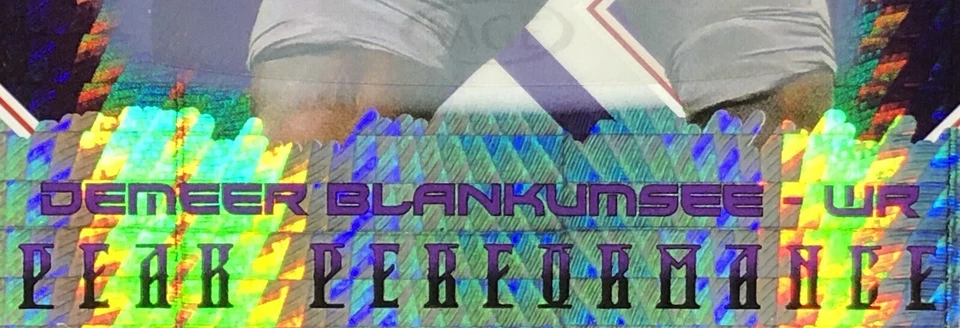 2025 Sage Demeer Blankumsee “PEAK PERFORMANCE” AUTO/ AUTOGRAPH SSP RC #PKA-DB 📈 - Image 3 of 4