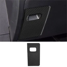 Carbon Fiber Interior Fuse Box Cover Trim For Ford Explorer 2020-2023