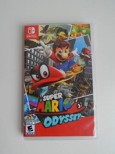 Super Mario Odyssey Game in Case! Nintendo Switch!