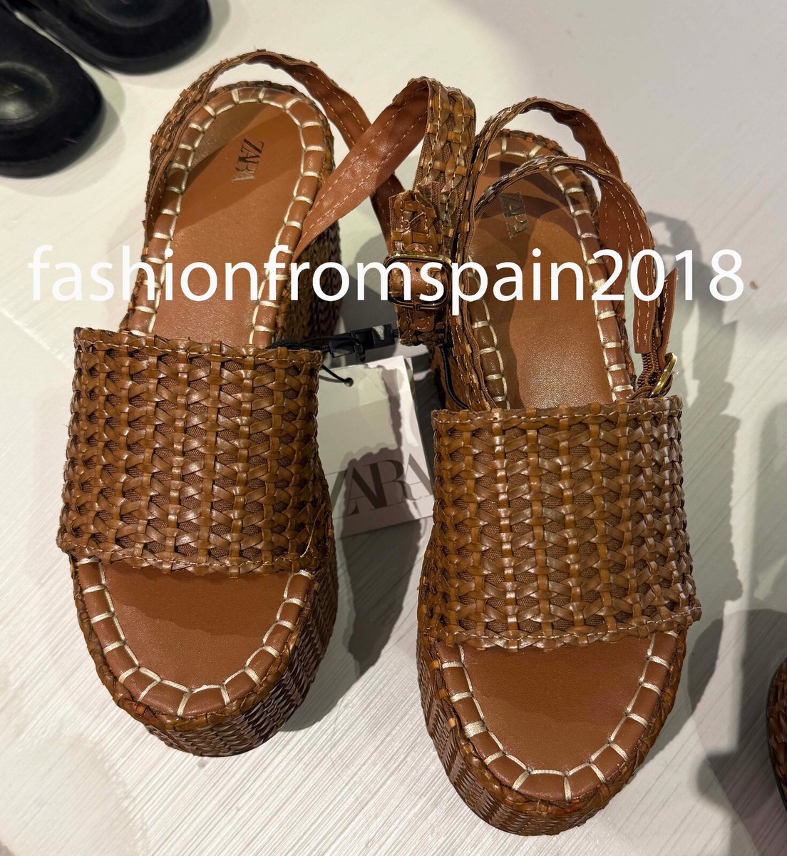 ZARA【NEW】BRAIDED SHOES WITH LACES BRAIDED SHOES WITH LACES - Red | ZARA United States
