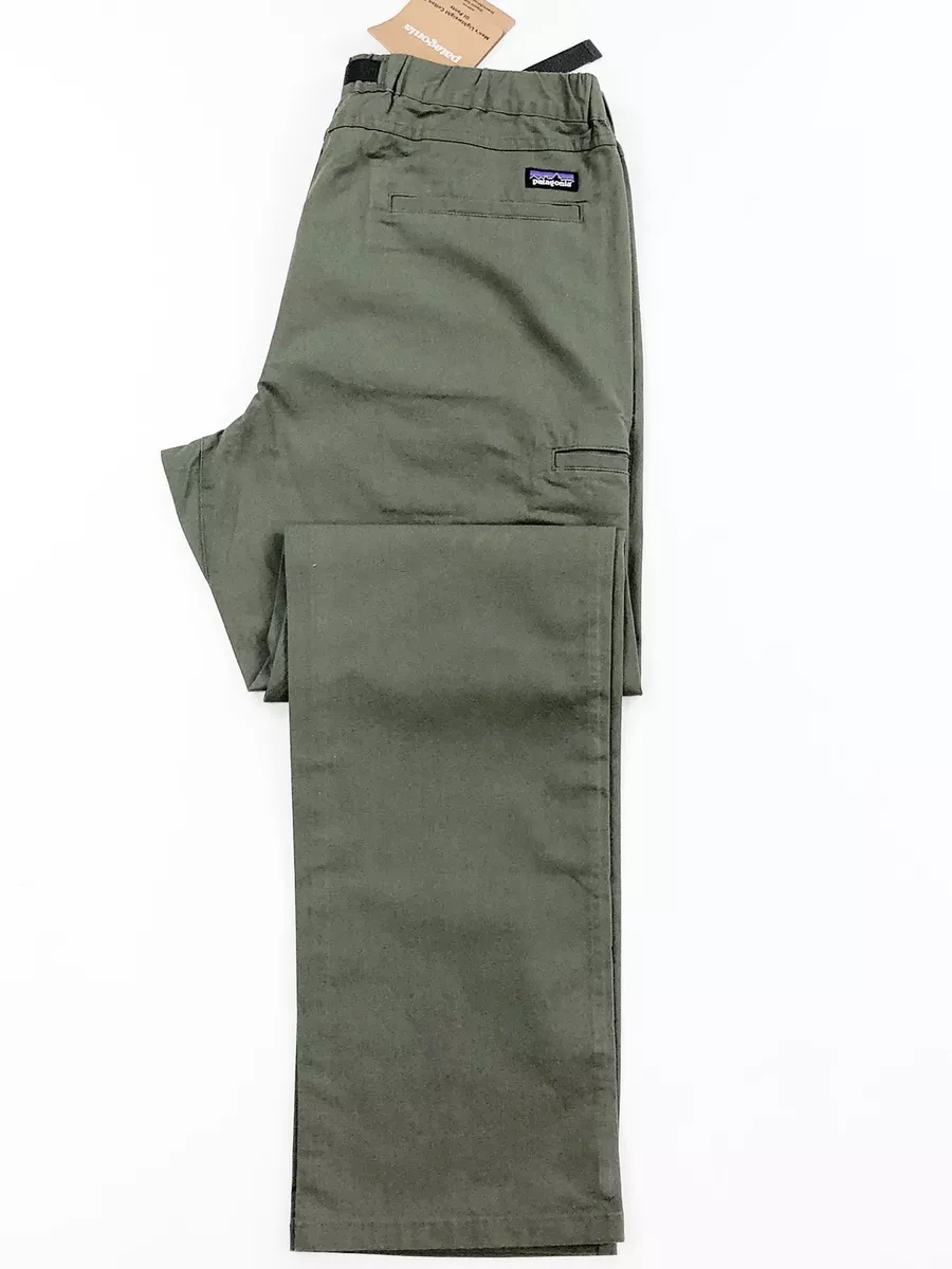 Patagonia Light Weight Cotton Gi 111 Slim Fit Pants Industrail Green