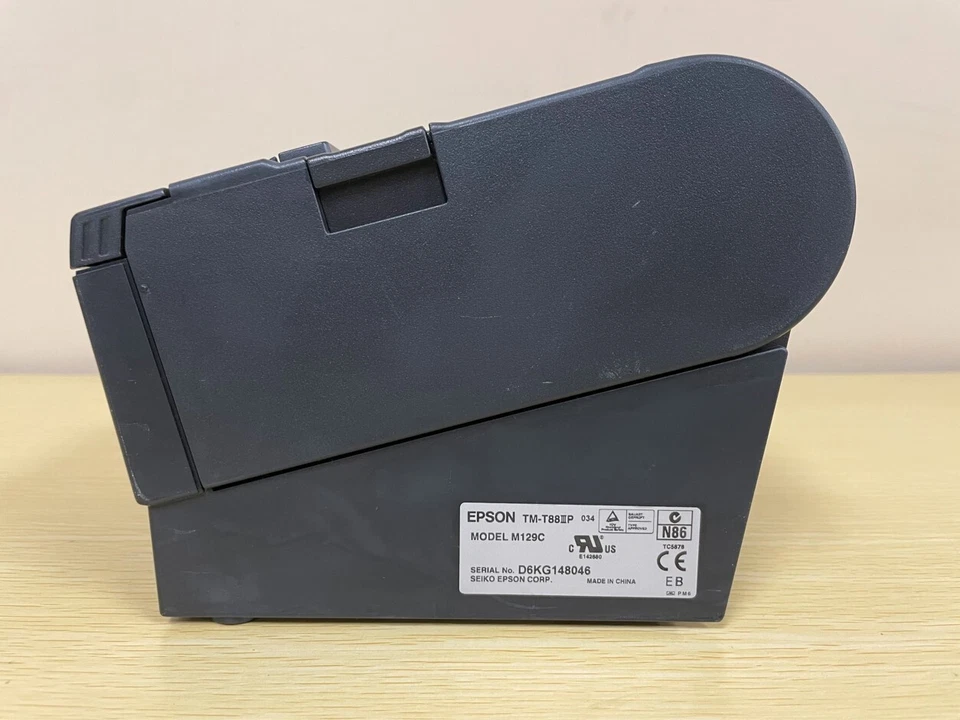 EPSON M129C Thermal Label Printer Parralell/Drawer Kick Port TM-T88IIIP - Image 4 of 4