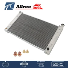 3 Row Aluminum Radiator For 1988-1999 Chevy C/K 1500 2500 3500 GMC Pickup Truck