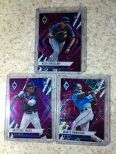 (3) 2021 Phoenix  Purple Velocity Christian Pache RC Monte Harrison & Kirilloff