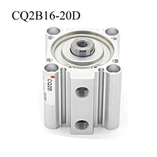 1PC SMC CQ2B16-20D Compact Cylinder Double Acting Single Rod Without Auto Switch