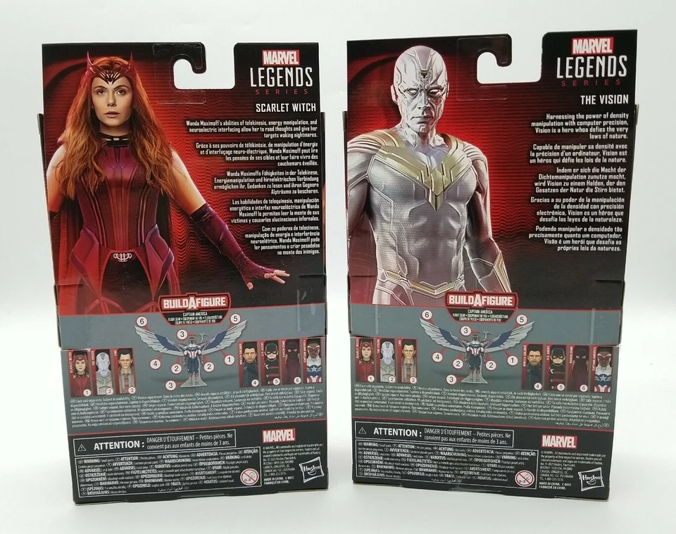 Marvel Legends 6" Disney+ TV Shows 2021 BAF Capitán América Flight Gear Juego de 7 piezas Foto 3 de 4
