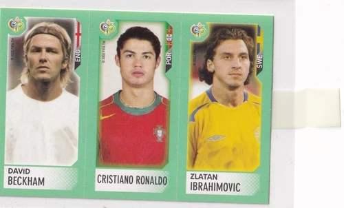 Panini World Cup 2006 Candy 88 176 49 - Cristiano Ronaldo Ibrahimovic Beckham 1