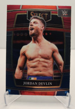2022 Panini Select WWE Concourse Red and Blue #81 Jordan Devlin wrestling card