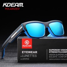 KDEAM Polarized Sunglasses Mens Anti Glare Outdoor Fishing Driving Sun Glasses