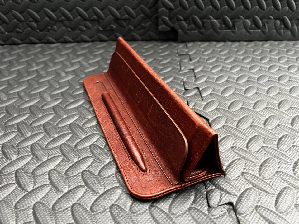 Funda de Transporte Magnética de Cuero Marrón para Tablet iPad Mini 5 6 Foto 4 de 4