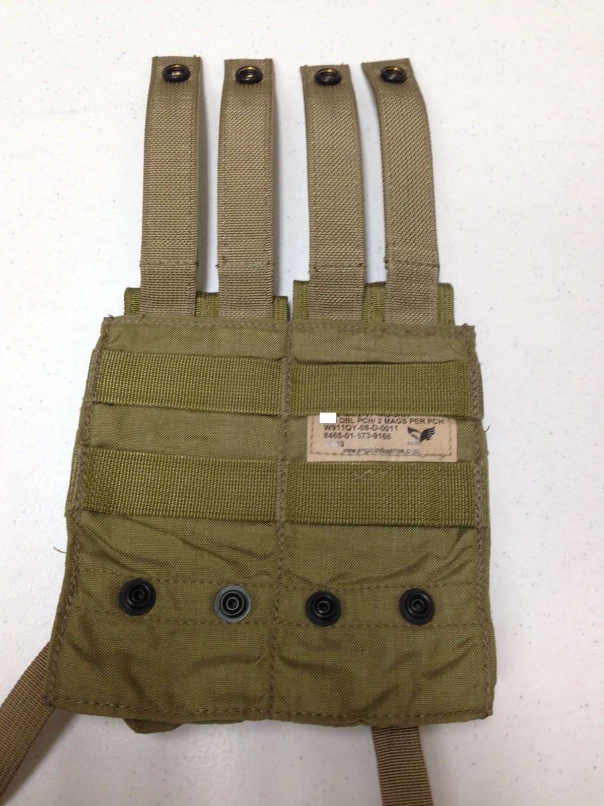 EAGLE INDUSTRIES DOUBLE FITS MAG LIGHTWEIGHT POUCH DBL 2 MAGS PER PCH ...