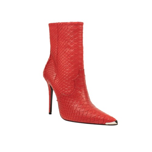 NIB AMIRI Red Western Snake Embossed 