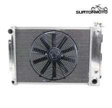 3Row Aluminum Radiator FOR 1967-1969 CHEVY Camaro/Firebird/Trams Am 1968+FAN