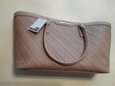 Love Moschino, Old Saffiano, Damen, Shopper, Tasche, Handtasche, chic, stylisch