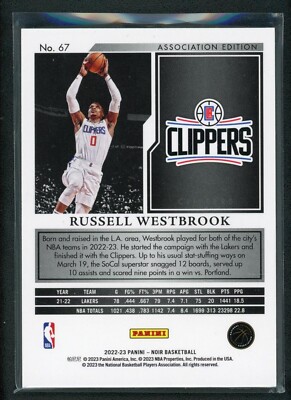 Russell Westbrook Auto NBA カード Russell Westbrook 2008-2009 NBA Skybox Rookie Card 🔥 | eBay