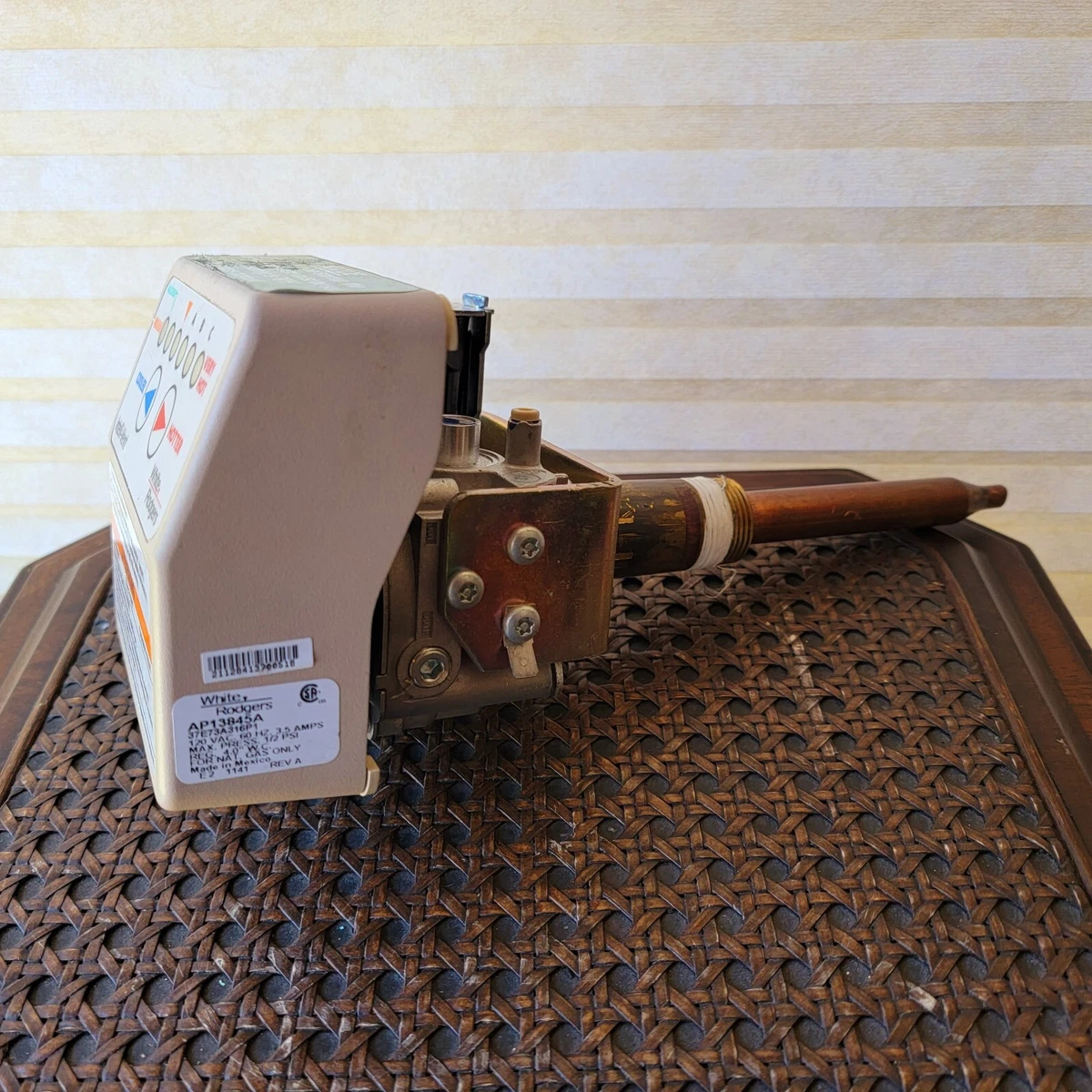 Intelli Vent White Rodgers Water Heater Thermostat NAT Gas NEW OPEN BOX |  eBay