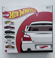 Hot Wheels Japanese Car Culture Box Set 6 JDM Diecast Cars 2021 Honda Subaru