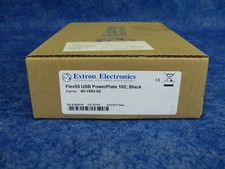 NEW Extron Flex55 USB PowerPlate 102; Black / 60-1693-02 (B2)