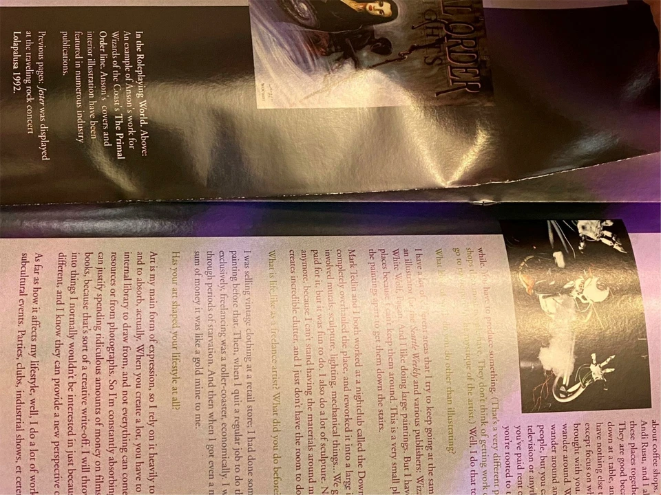 1994 DUELIST Deckmaster Magazine # 1 RARE 1994 MTG Arabian Nights WOTC Magic - Image 4 of 4