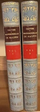 Gautier MADEMOISELLE DE MAUPIN 1899 Ltd Ed of 1000 - BAYNTUN BINDING! *N-MINT*