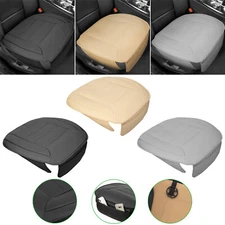 Full Surround Front Car Seat Cover Leather Pad Mat Auto Chair Cushion Protector