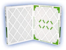 16x20x2 (15-1/2x19-1/2) DP Green 13 Pleated Panel Filter MERV 13 4-Pack