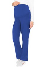 Med Couture Touch Scrubs Women's Maternity Petite Pant MC028P ROYL Royal