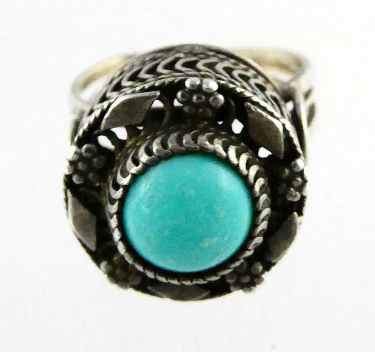 Faux clearance turquoise ring