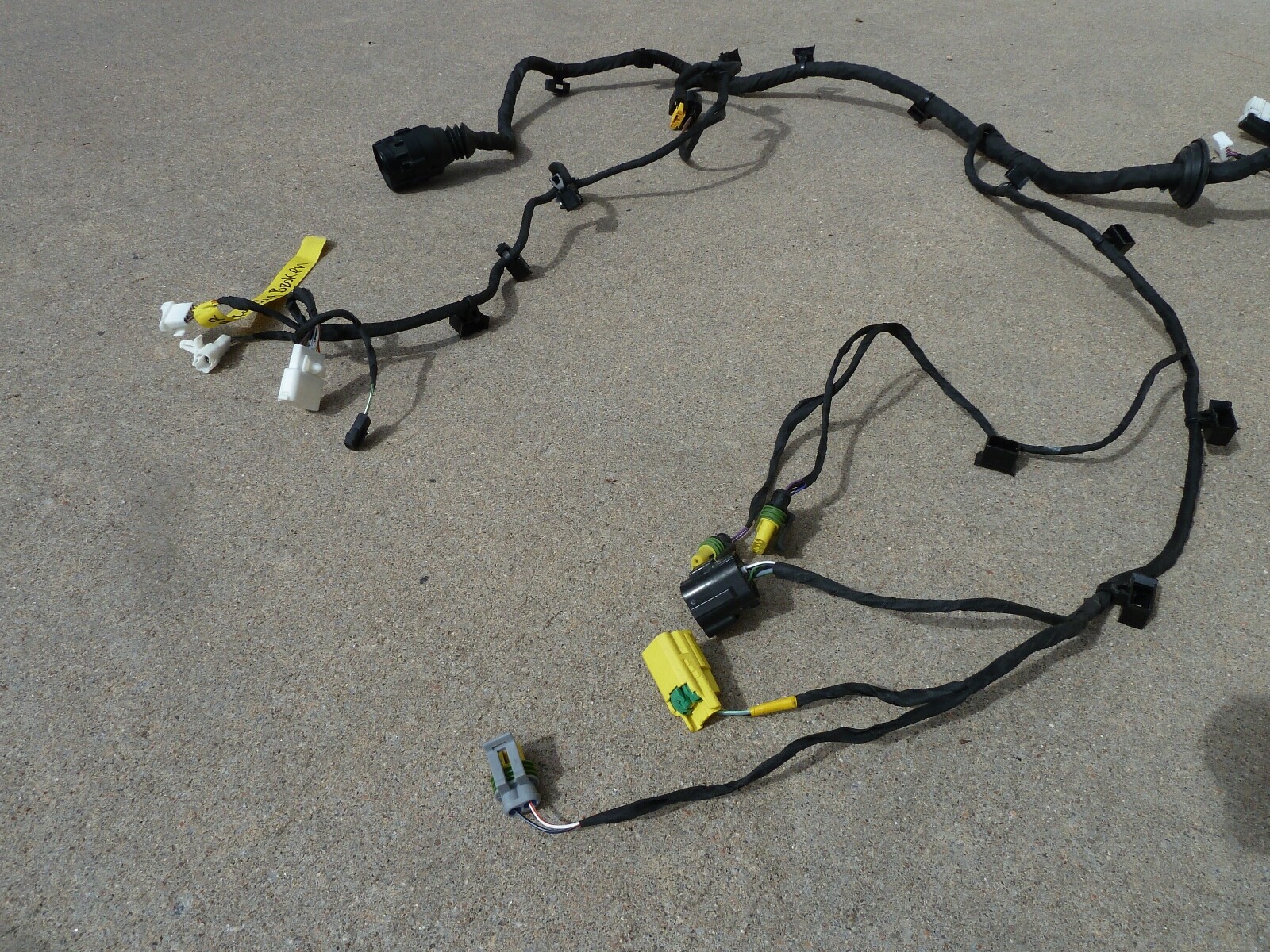 Ferrari 488 GTB Coupe Pista Left Door Drivers Wire Harness Wiring F142