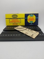 Vintage Aurora Model Motoring HO Scale Two Lane "Crisscross" Roadways No.1524