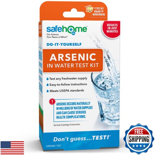 Safe Home® DIY Arsenic in Water Test Kit – at Home Testing for Arsenic in Any