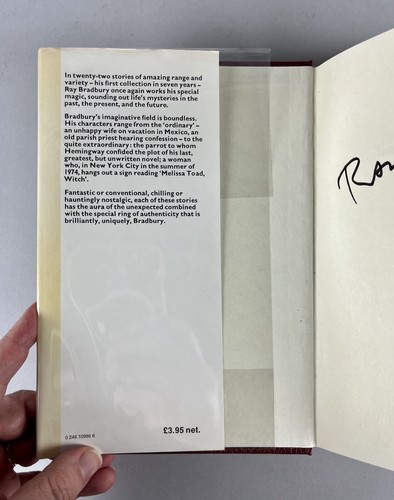 1977 SIGNIERT Long After Midnight Ray Bradbury 1st UK Edition HBDJ Sci Fi Fantasy - Bild 10 von 11