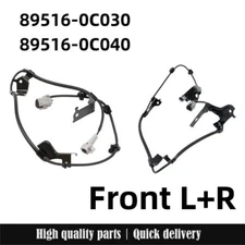 NEW FOR TOYOTA SEQUOIA TUNDRA FRONT ABS WHEEL SPEED SENSOR WIRE HARNESS SET US