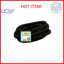 TetraPond Pond Tubing 3/4 Inch Diameter, 20 Feet Long, Connects Pond Components