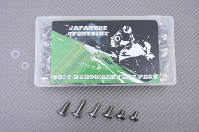 Kit vis carénage Honda CBR 500 R 2022-2023 complet avec 164 pièces acier