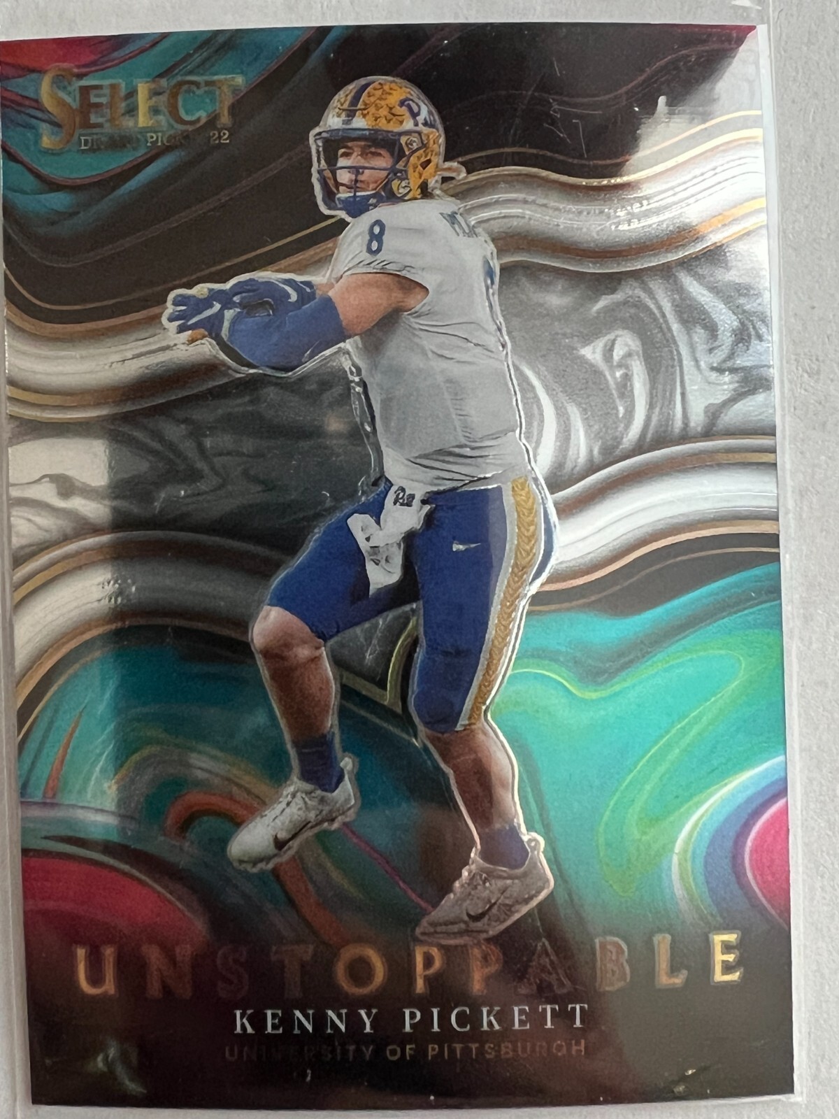 2022 Panini Select Draft Picks Unstoppable USKP Kenny Pickett (RC