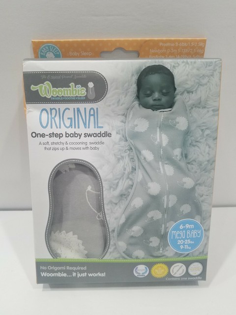 woombie original baby swaddle