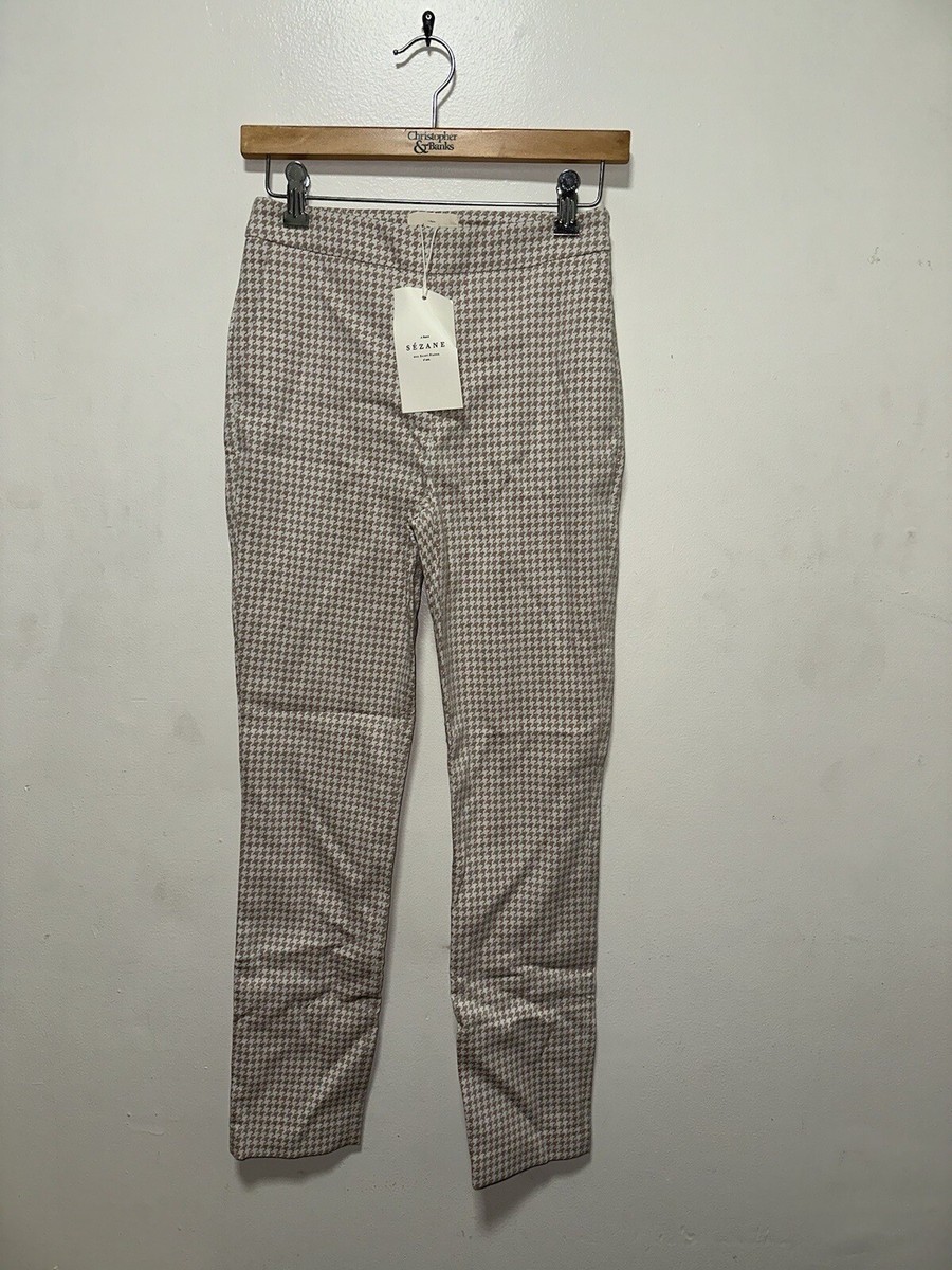 SEZANE CLARA TROUSERS CAMEL ECRU SIZE 34 US 2 | eBay